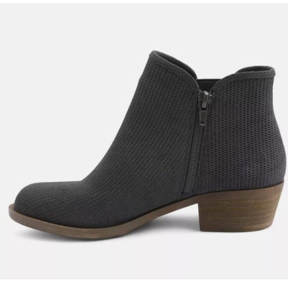 Kensie Women's Gerona Ankle Boot Dark Gray - Picture 3 of 5